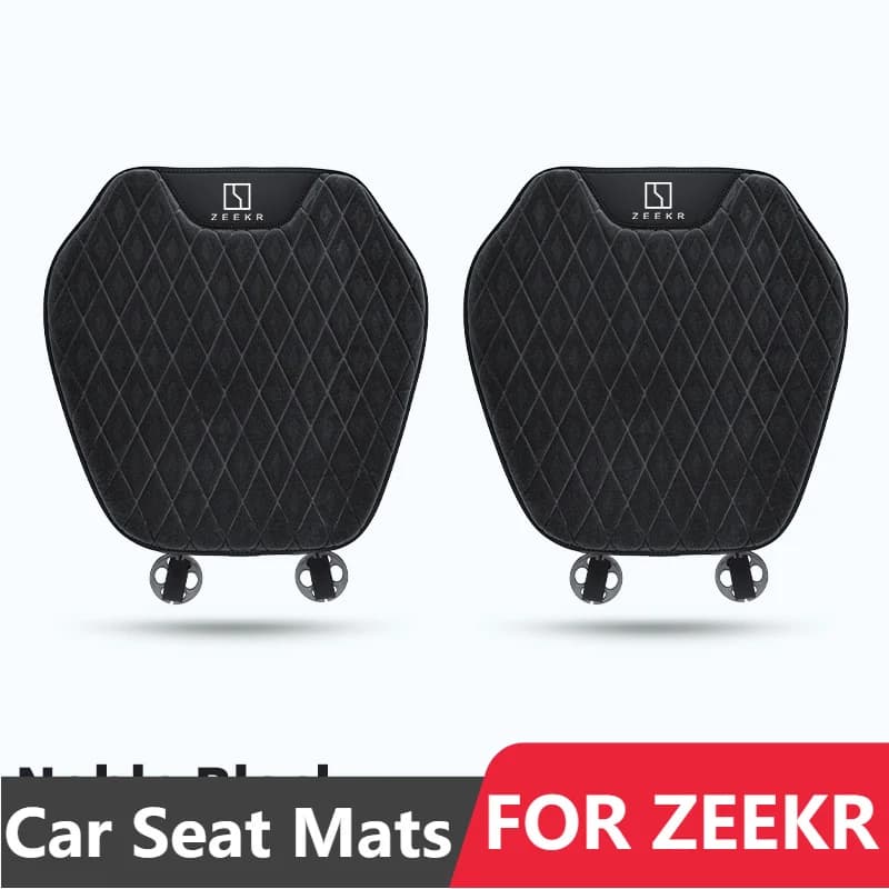 Car Seat Mats for ZEEKR X 001 007 009 MIX 7X 9X Flannel Rear Seat Pad Protector Covers Bearing Accessories