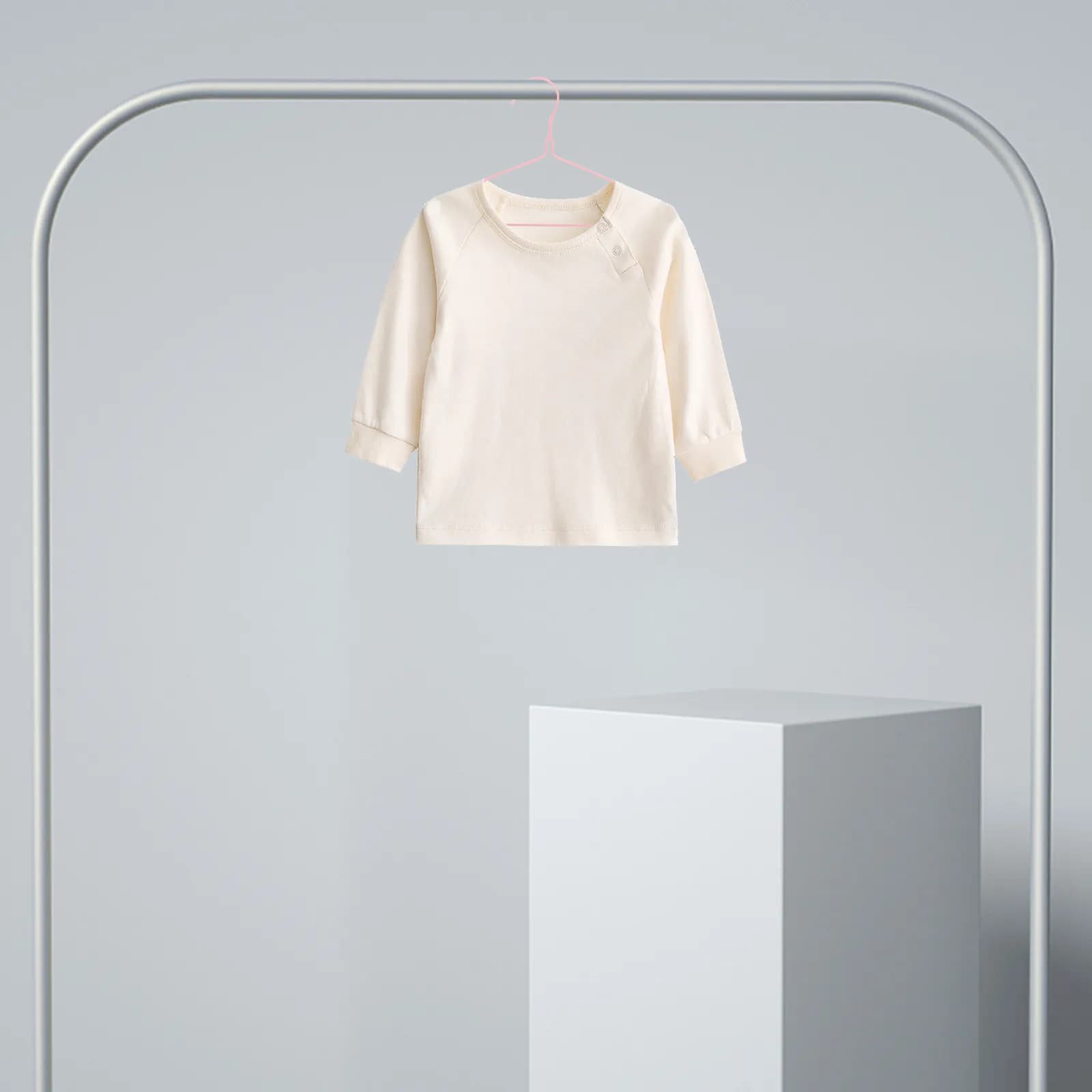 10 stainless steel compact anti-slip coat hangers with smooth surface for cabinet organization