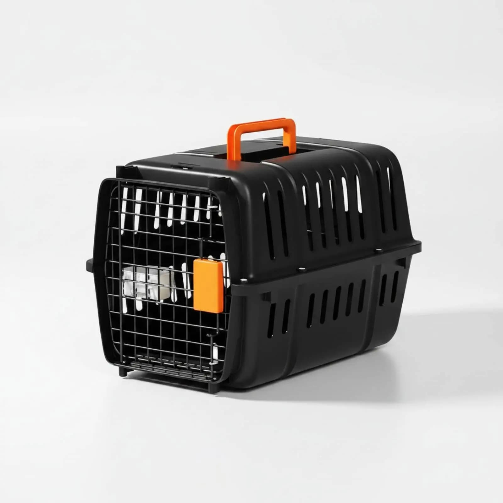 Trasportino per Animali Domestici da Viaggio, Gabbia Portatile per Gatti e Cani, Robusto e Facile da Pulire