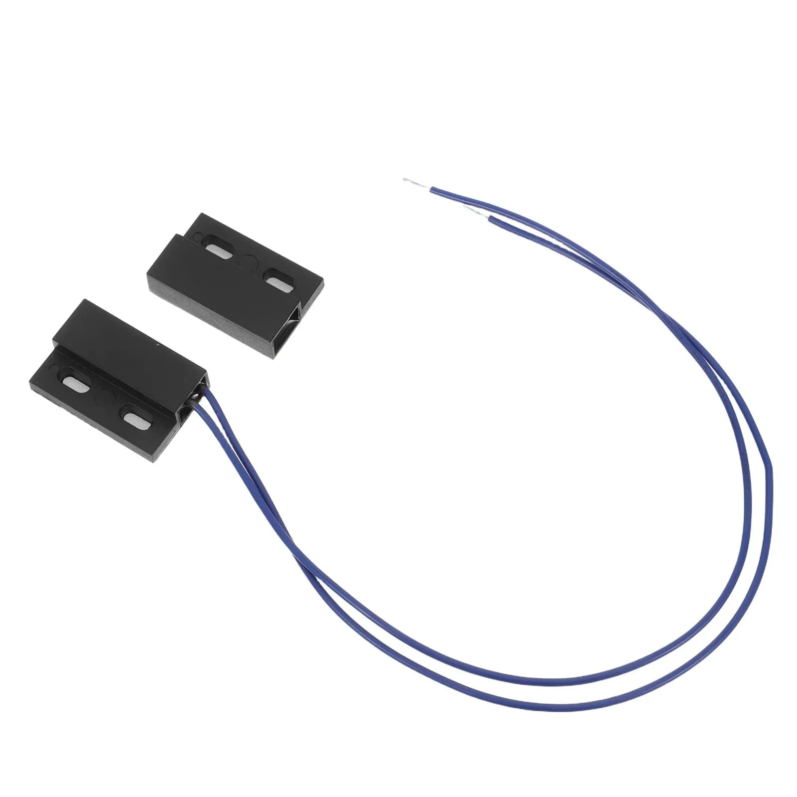 Sensore Magnetico Cablato per Porte e Finestre 220V Normalmente Aperto, Allarme di Sicurezza per Casa, Antifurto per Porte e Finestre