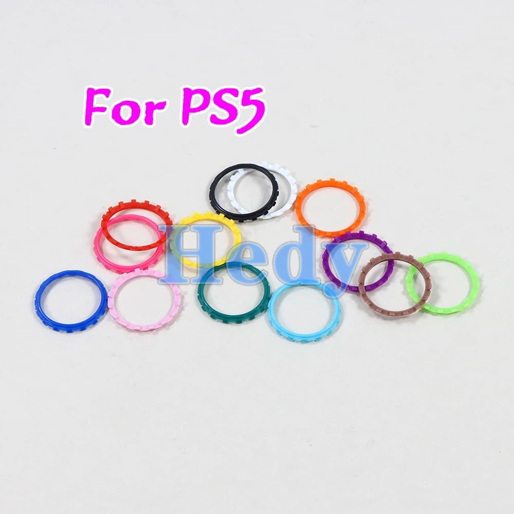 Anelli di accento di ricambio in plastica da 4 pezzi per accessori per anelli bilancieri per controller maniglia PS5