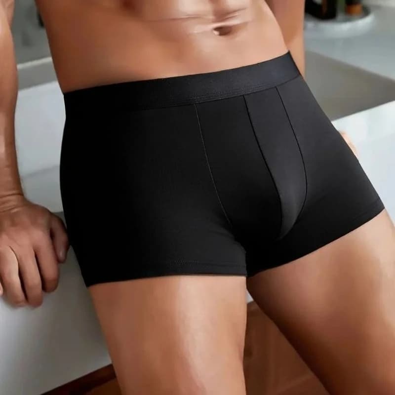 Men's Boxer in Ice Silk, Unit Tint, Fast Drying, Soft and Breathable, Low Life, Sizes S-6XL