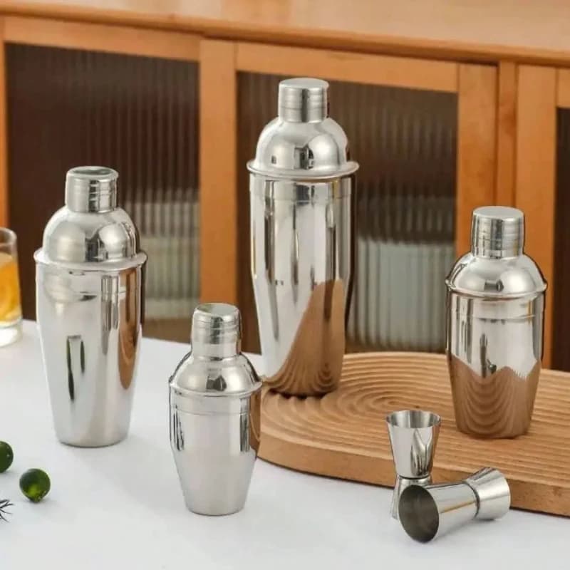 Strumento per bar shaker per cocktail shaker per cocktail in acciaio inossidabile da 1 pezzo