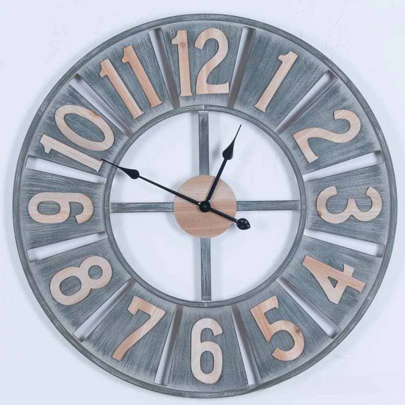 Modern minimalist clock Living room wall clock Nordic style wall decoration, silent clock