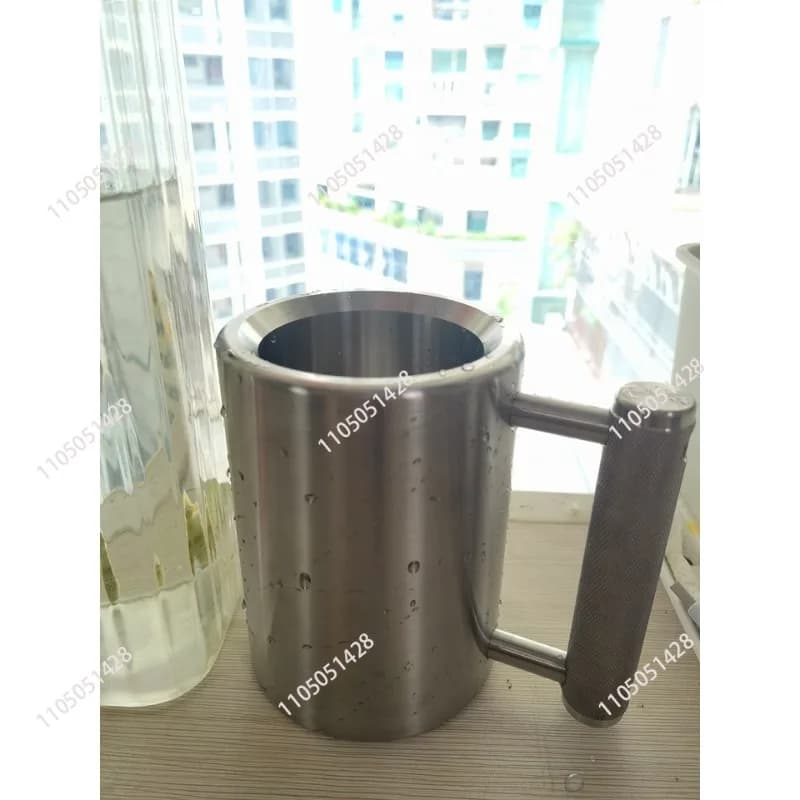 Hefty cup of 10 kg Cup with handlebars of 22 pounds Material AISI304 200 ml 400 ml Volume