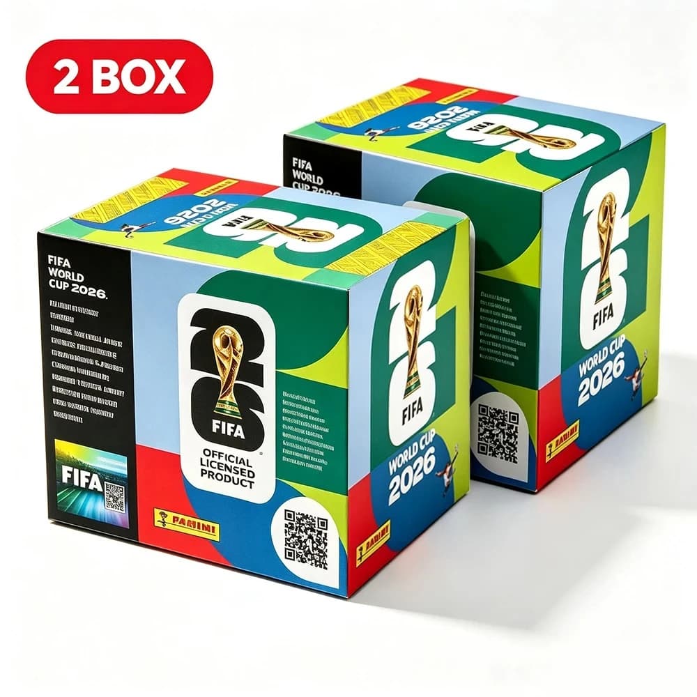 2026 FIFA World Cup Panini Original Stickers，International Version Rare Collection Football Fan Souvenir Present Gift