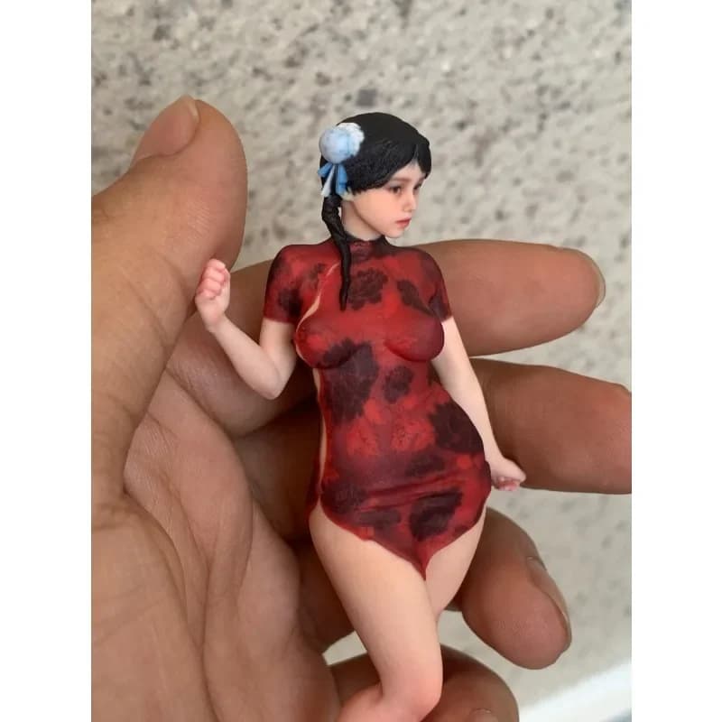 1/16 1/18 1/12 1/10 Bilancia Anime Ruolo Statua Bambole Femminili Sexy Action Figures 10 centimetri Realistico Paffuto Corpo Scena Ornamento Regalo