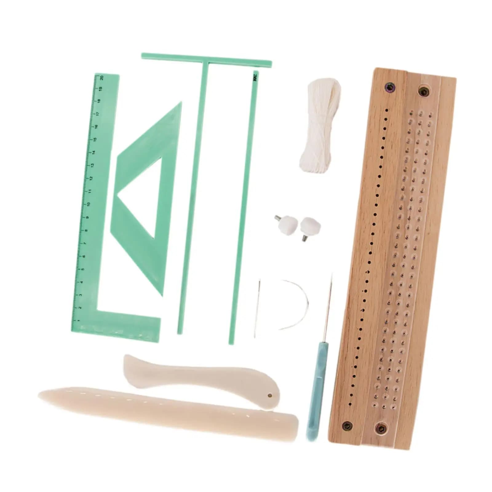 Bookbinding Kits Comprehensive Signature Punching Tools Multi Material Binding Folder for Journals and Scrapbooking
