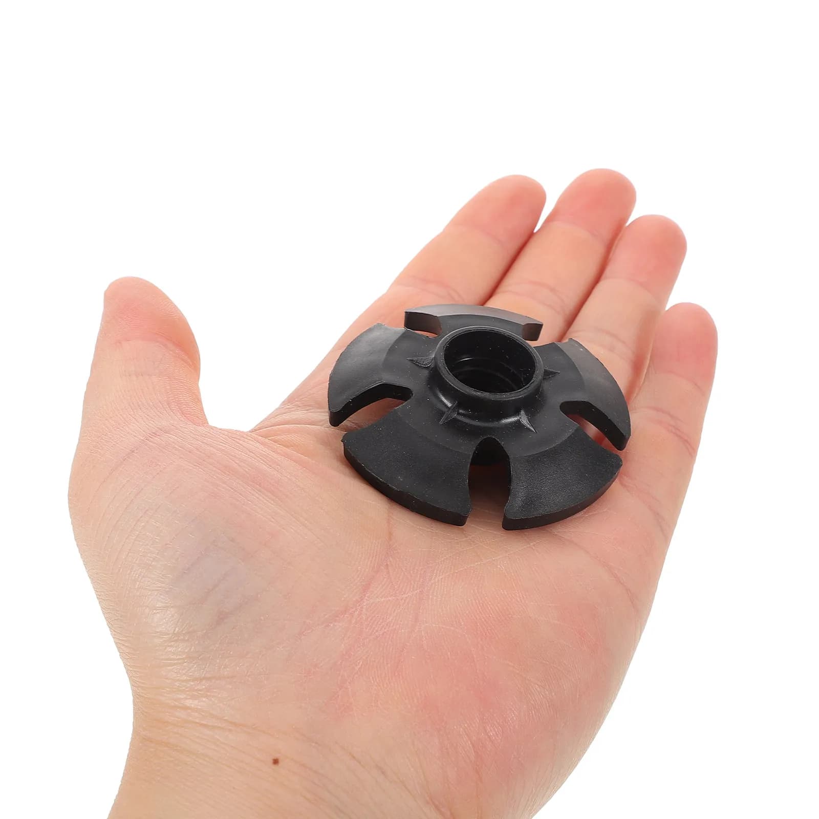 4 Pezzi Cuscinetti Antiscivolo in Gomma per Bastoncini da Trekking, Punte di Ricambio per Bastoni da Escursionismo, Accessori per Trekking Outdoor