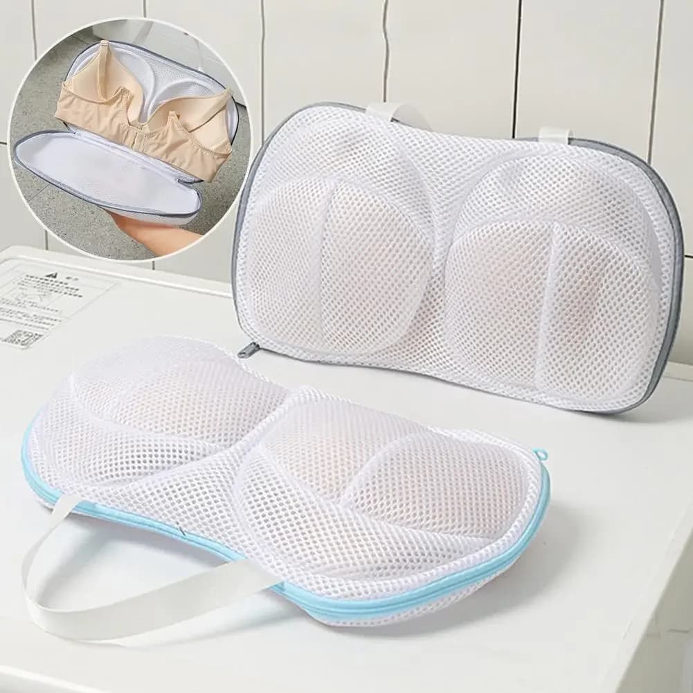 Reggiseno Borsa per la biancheria intima Pacchetto per il lavaggio della biancheria intima Reggiseno Custodia pulita Tasca in rete antideformazione Speciale per lavatrice