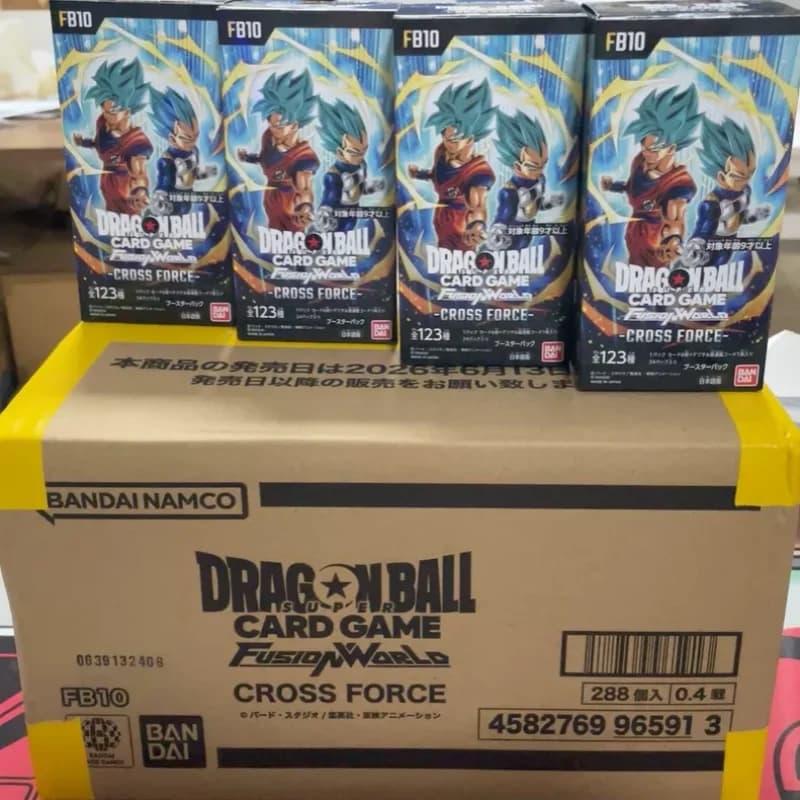 Bandai Dragon Ball Super Card Game Fusion World FB10 FB01 Booster Pack Collectible Trading Cards Hobby Game For Adult Collectors