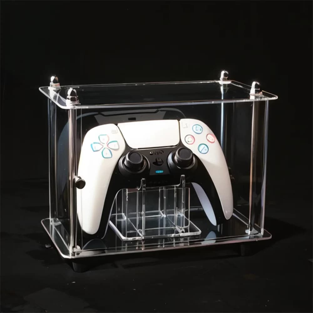 Protezione scatola in acrilico per console con maniglia di gioco NS2 PRO/Nintendo Switch/NS2 Scatole di raccolta trasparenti Vetrina trasparente