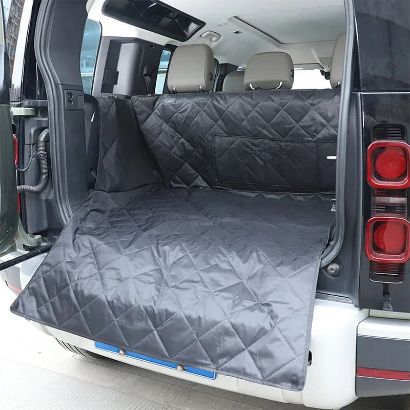 Per Land Rover Defender 110 2020-2024 Coprisedile per auto Tronco Tappetino per animali domestici Trasportini Protezione Amaca Cuscino