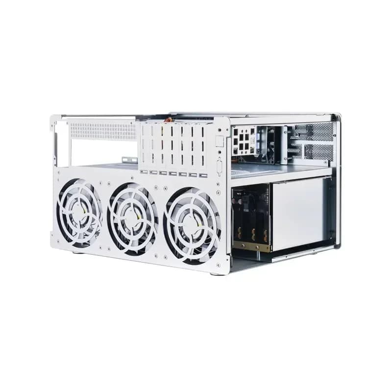 1PC The Nas Series 12-disk Server Hot-swappable Chassis Supports ATX Motherboard Network Data Storage Industrial Control Devices