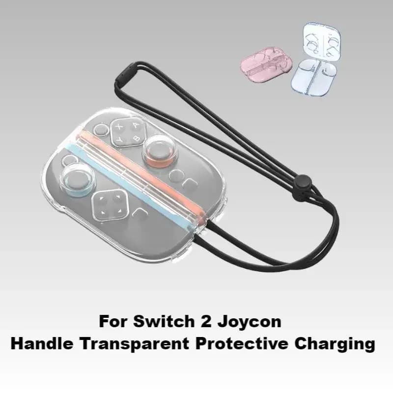 Per console di gioco Switch 2 custodia rigida protettiva per PC divisa custodia protettiva per PC trasparente switch2