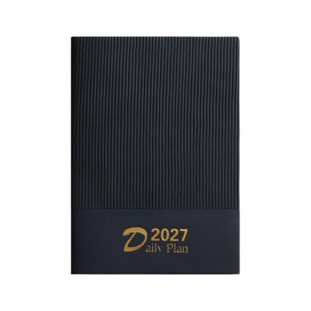 English 2027 Schedule Planner Notepad 12 Months Wear-resistant To-do List Notebook Efficiency Portable Personal Schedule Journal