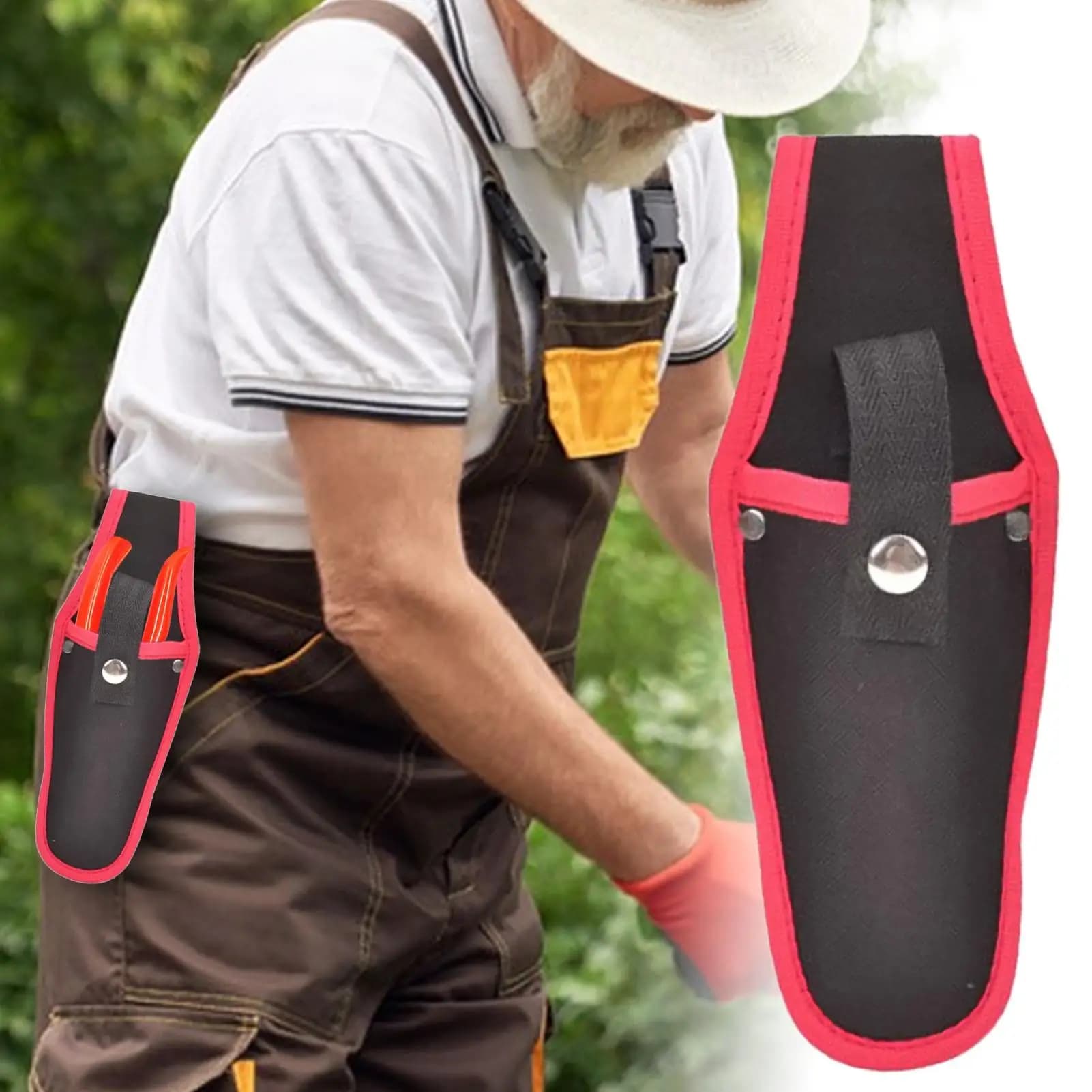 Plier Holder for Belt Pruning Shears Sheath Gardening Tool Pouch for Arborists Gardeners Landscapers Farmers Orchard Bonsai