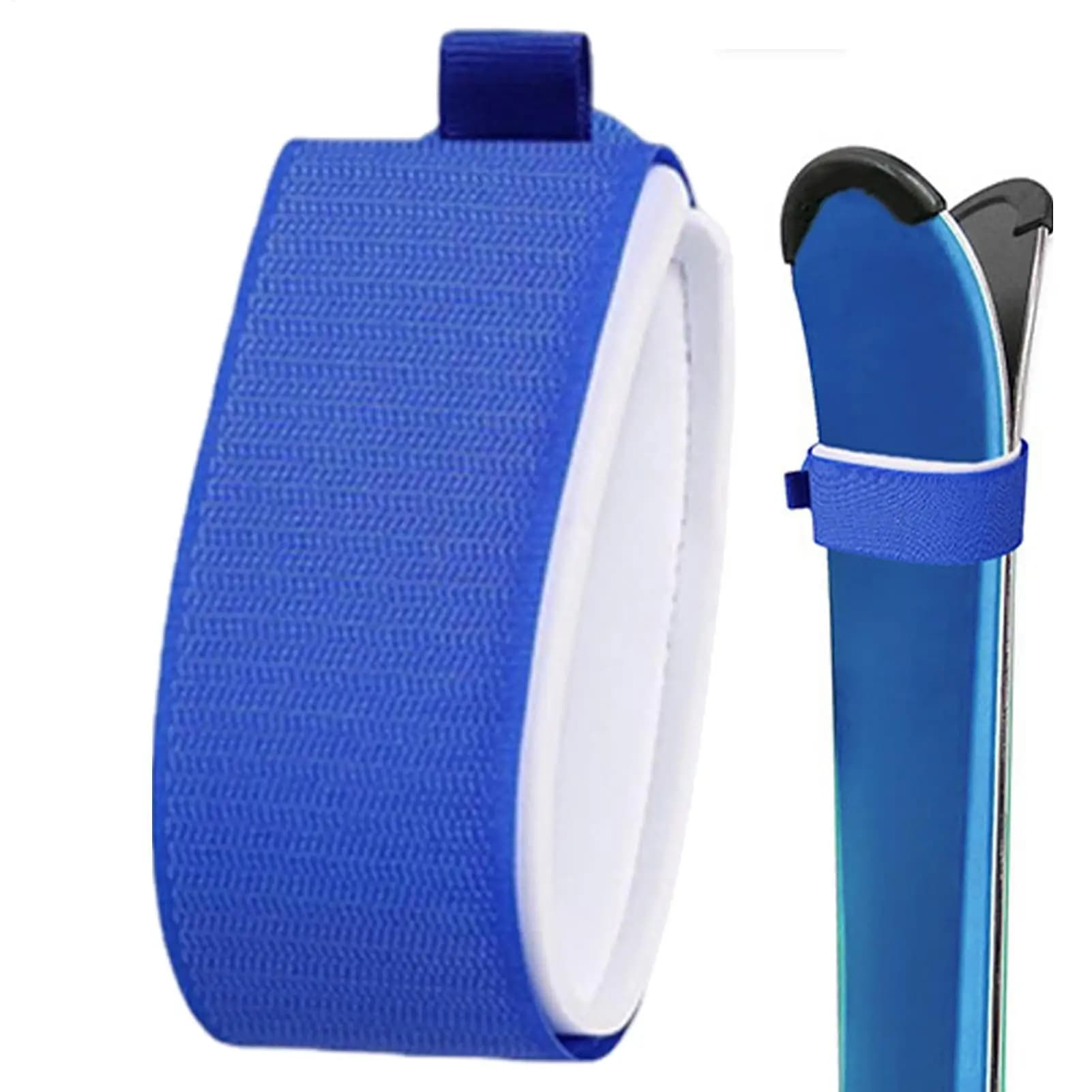 Adjustable Snowboard Nylon Strap Ski Wraps Straps Snowboard Fasteners Accessories EVA Protective Pads Snowboard Binding Straps