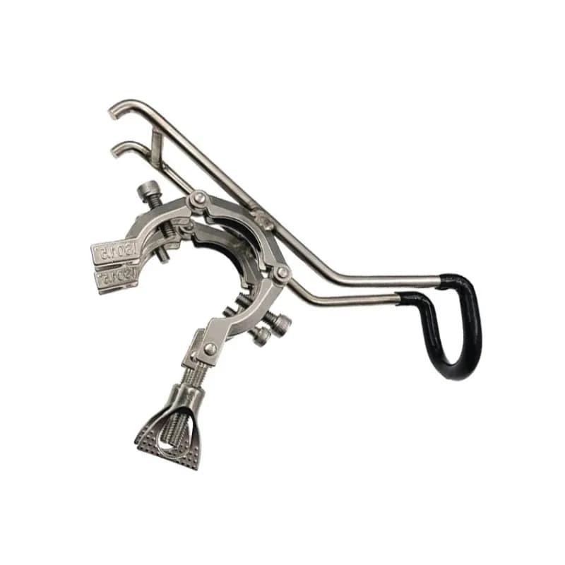 Accessori hardware in acciaio inossidabile marino Componenti Staffa per canna da pesca Doppia morsetto Motoscafo per barca da pesca per yacht