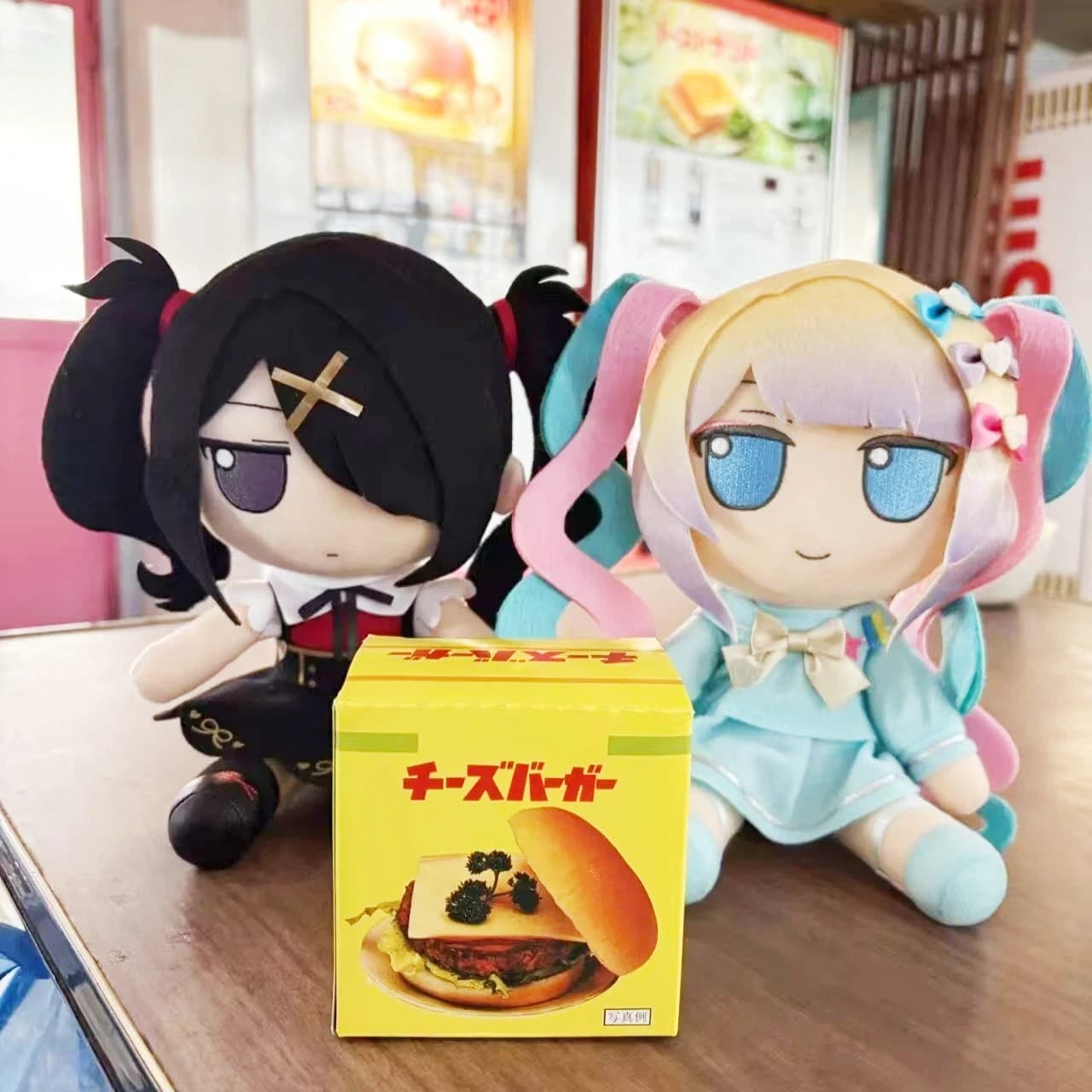 Peluche Originale Needy Streamer Overload Ame Kangel Fumo, Giocattolo da Collezione Anime Fatto a Mano, Regalo per Appassionati di Giochi e Anime