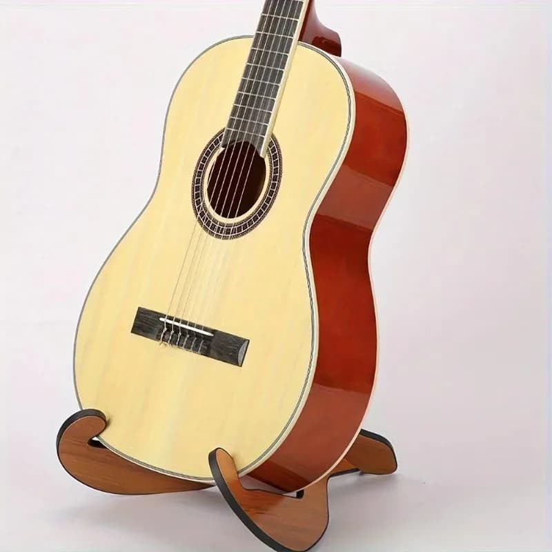 Supporto per Strumenti Pieghevole, Espositore Verticale per Chitarra e Violino, Mini Supporto Portatile per Ukulele e Piccola Chitarra