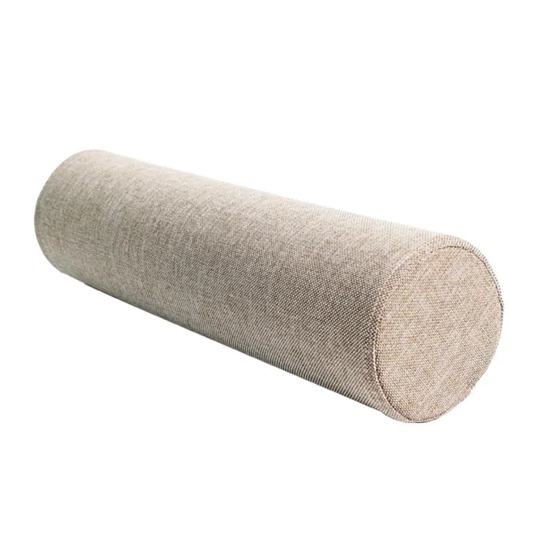 Cuscino Cilindrico Ergonomico Confortevole per Supporto Lombare per Ufficio, Divano e Letto