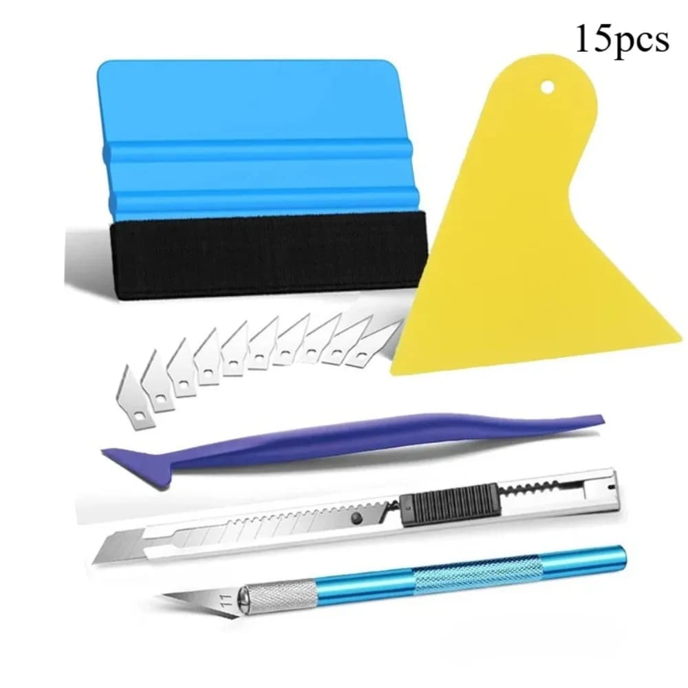 Professional Window Tinting Tool Set Vinyl Film Installation Kit Precision Vinyl Cutter Squeegee Vinyl Squeegee Car Additions