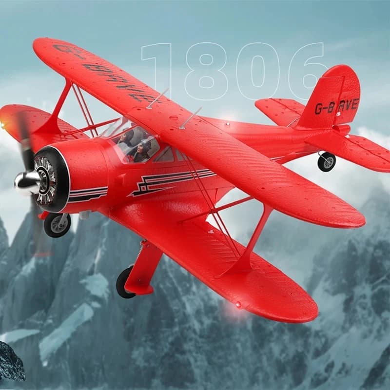 Wltoys XK A300 Rc Aircraft 2.4G Faggio D17s Model 3D/6G Two Alate Aircraft With Led RC Light Large Fighter Toys Gift