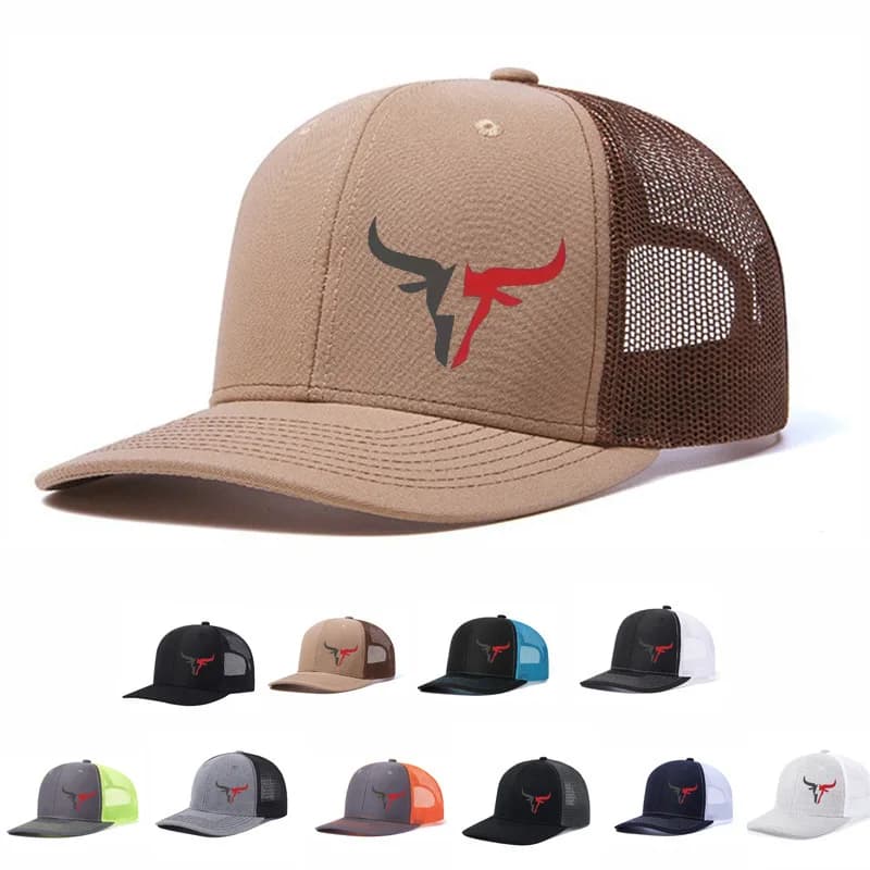 Moda Primavera ed Estate Cappellini Hip Hop Cappello a rete da uomo di moda Cappello da baseball da ballo di strada regolabile Cappello da pesca unisex Cappello da camion
