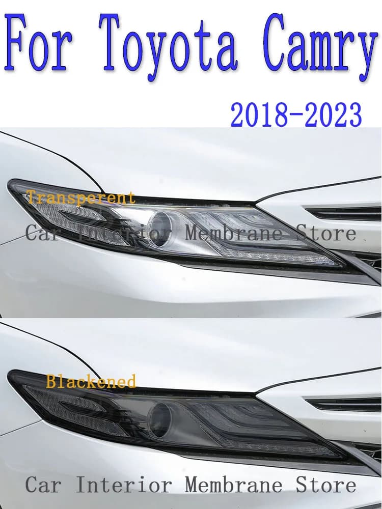 Per Toyota Camry 2018-2023 Pellicola protettiva antigraffio per fari esterni in TPU, adesivo per riparazione fari, accessori per modifica