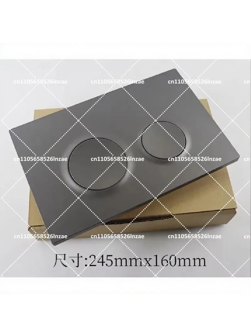 Wall Water Tank Flush Panel Gun Gray Squat Concealed Water Tank Extension Button