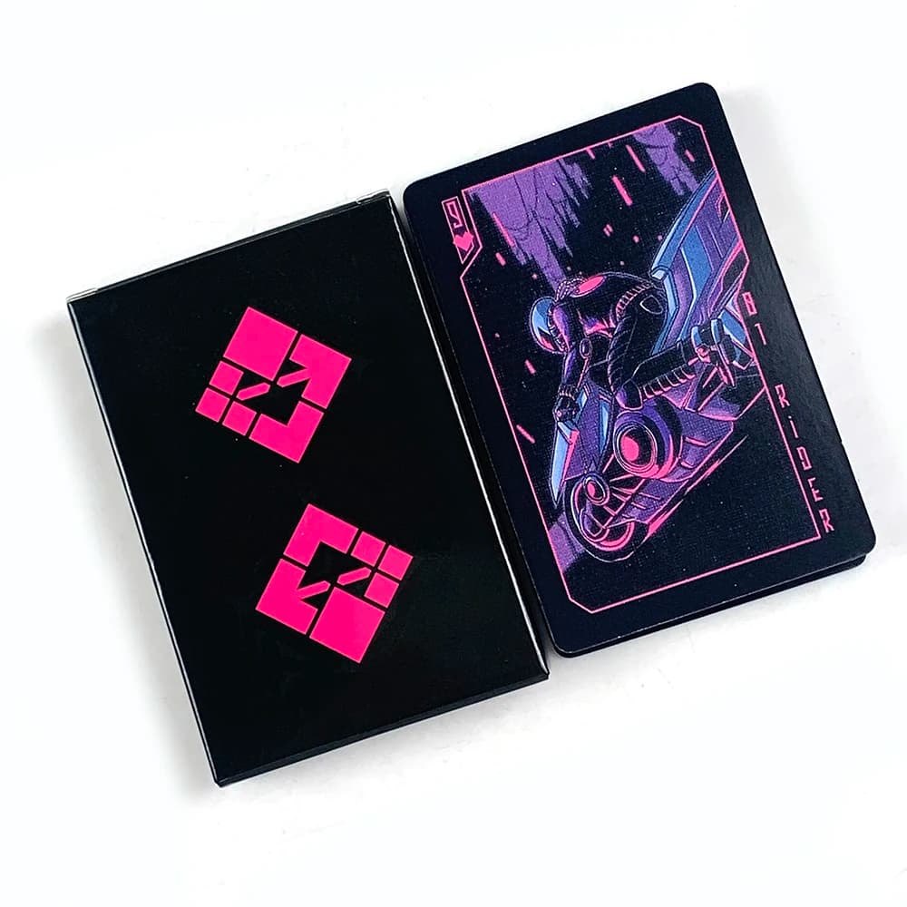 Nuove carte Oracle: 40 carte Oracle Cyberpunk per mistiche moderne, perfette per divinazione, giochi di società e come regalo.