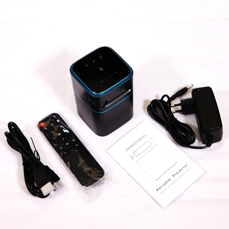 2026 HOTACK Mini Proiettori Android Pocket Portable LED UHD Smart Touch Movie Home Theater DLP Proiettore a breve lancio 4K