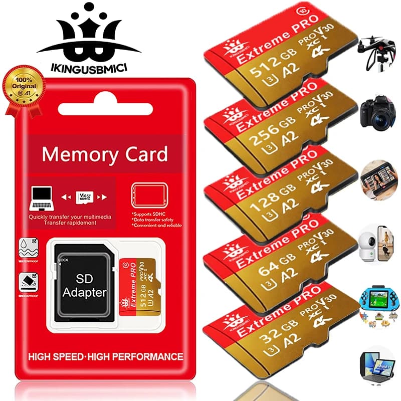 microSD Express Card 256GB Read speed up to 880MB/s Mem ory Card High speed For Nintendo Switch 2 support switch2 game