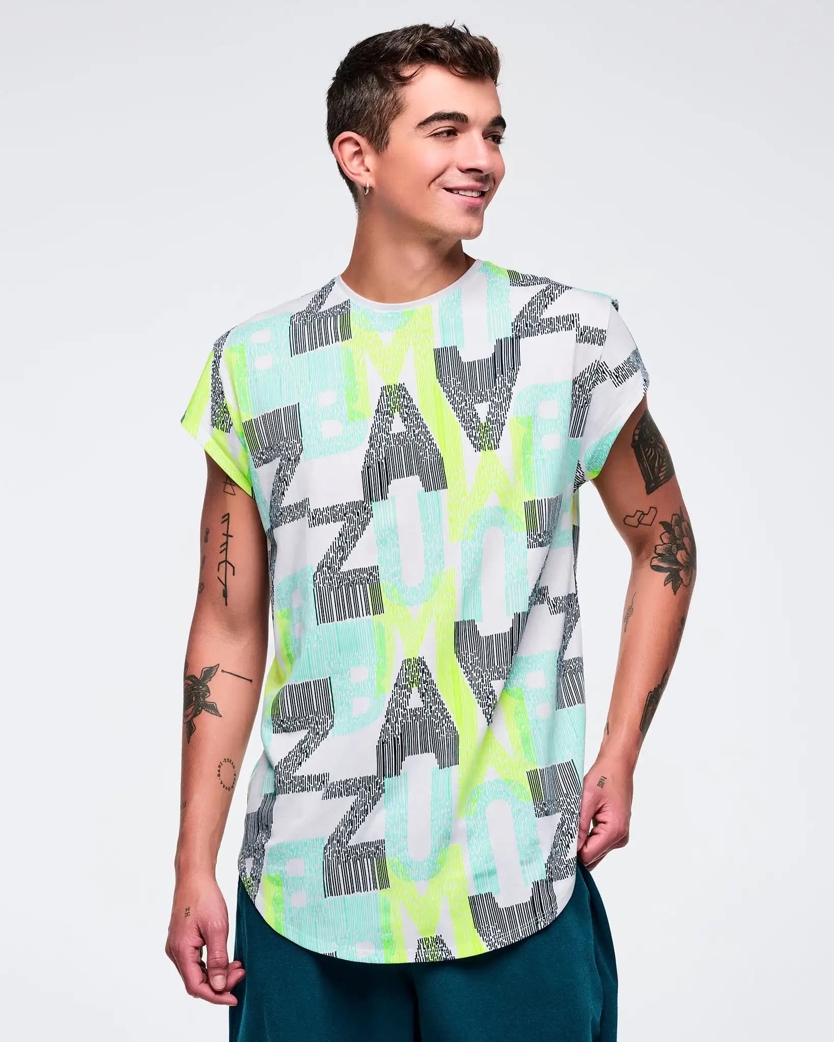 T-shirt 3D Sportiva Casual Unisex Stile Y2K per Uomo e Bambino, Tendenza Moda Estate 2026, per Fitness e Danza Latina Zumba