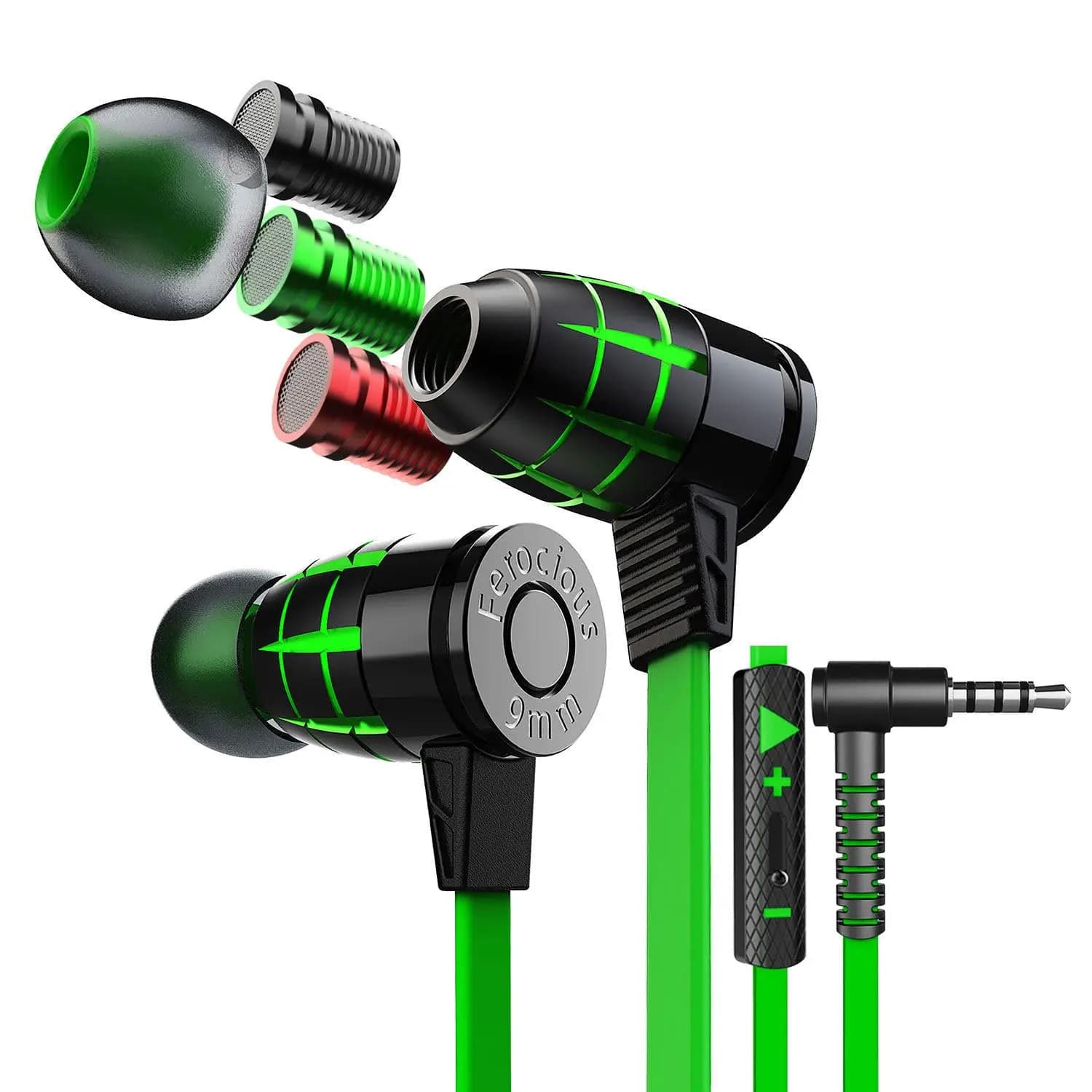 Gaming Cablate Headphones with Custom Equalizer and Microphone for PC/PS4/Xbox One/Switch