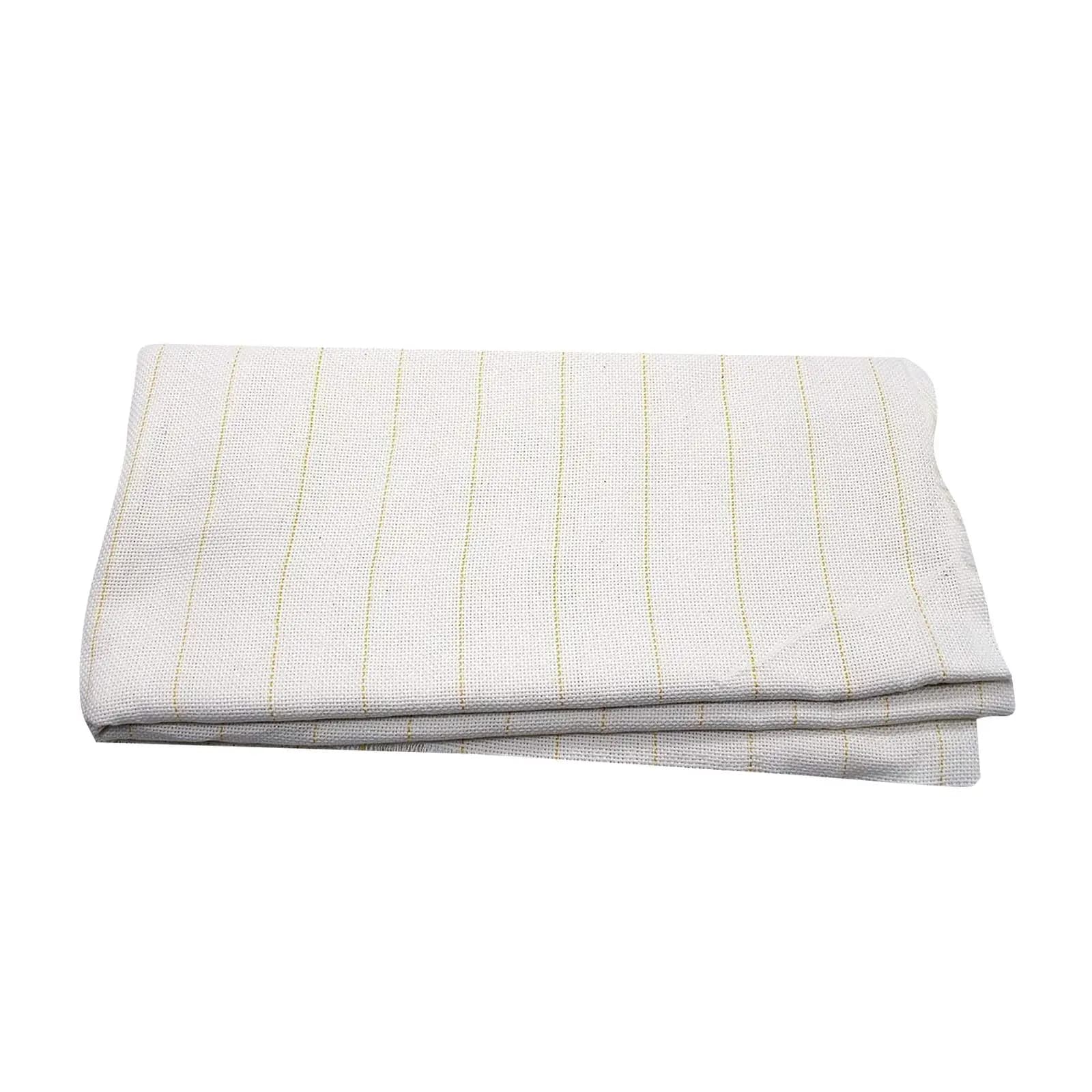 Cotton Tufting Fabric for Rug Making with Marked Lines Durable Washable Cloth Backing for Punch Needle Aida Cross Stitch Carpet