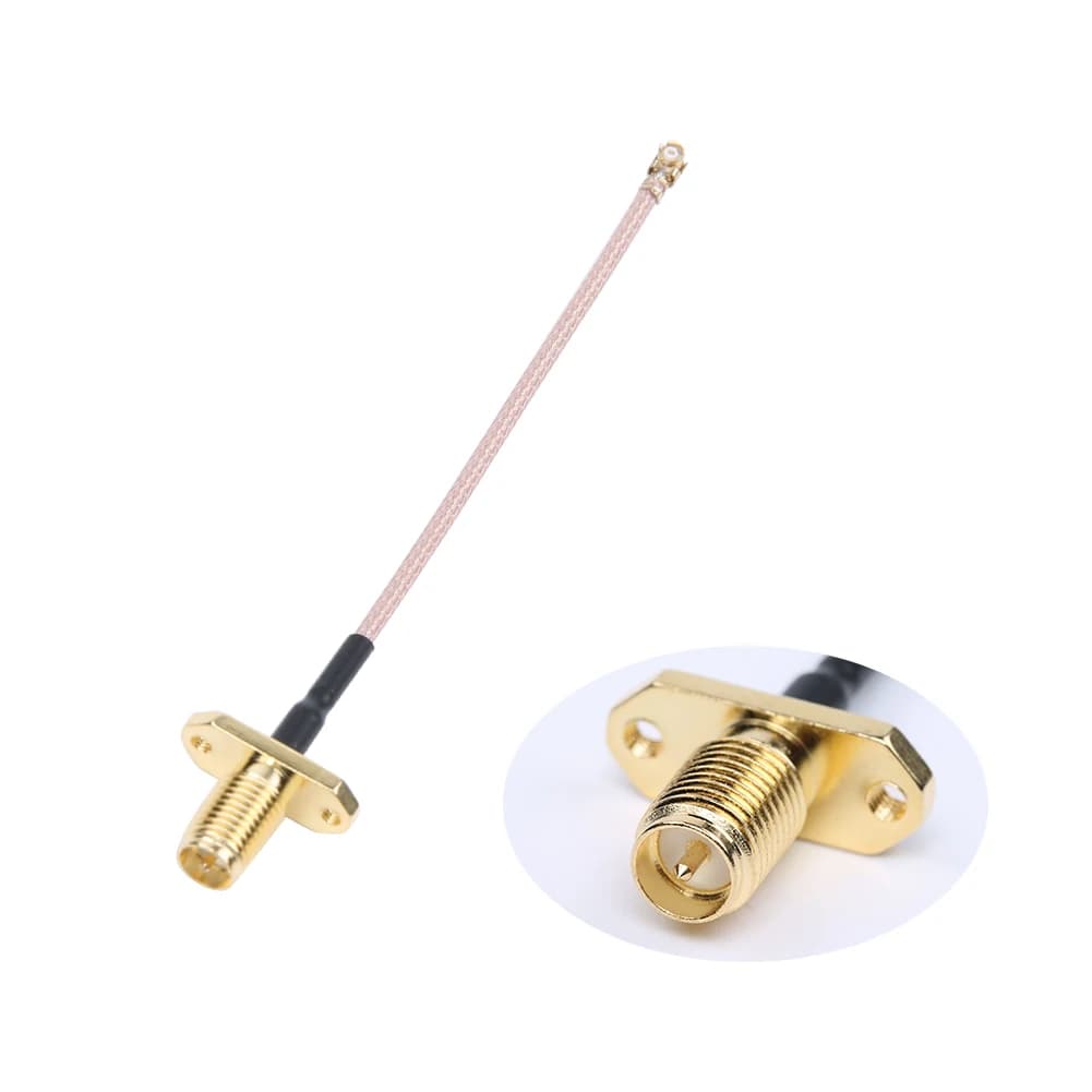 2 pieces/1 pair of cables IPEX1 to RP-SMA female 130 mm/170 mm for parts of FPV iFlight Protek60 O3 / X8 MAX drones