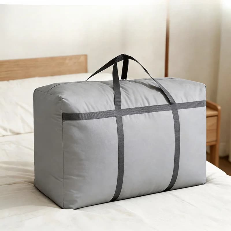 New 1-piece oversized waterproof sports luggage, laundry shopping bag, Oxford cloth cube home storage packagingl