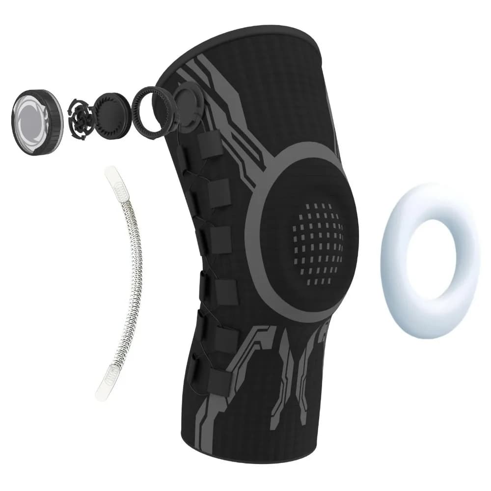 Supporto per Ginocchio e Protezione per la Gamba, Sollievo dal Dolore Articolare, Supporto per Menisco, Fascia Compressiva per Corsa e Basket, per Uomini e Donne