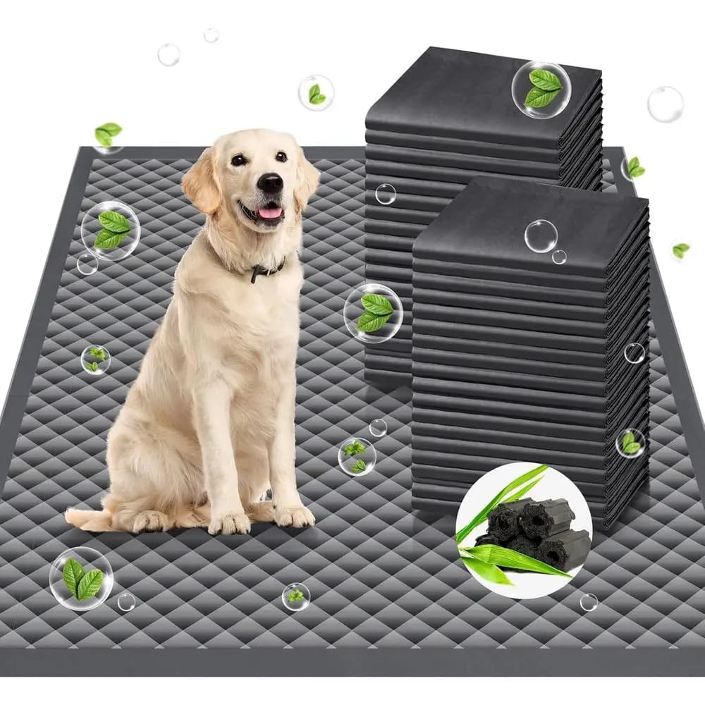 Tappetini per Addestramento Cani Extra Large 36x36, Confezione da 45, Spessi e Assorbenti, Ideali per Cuccioli e Cani Anziani