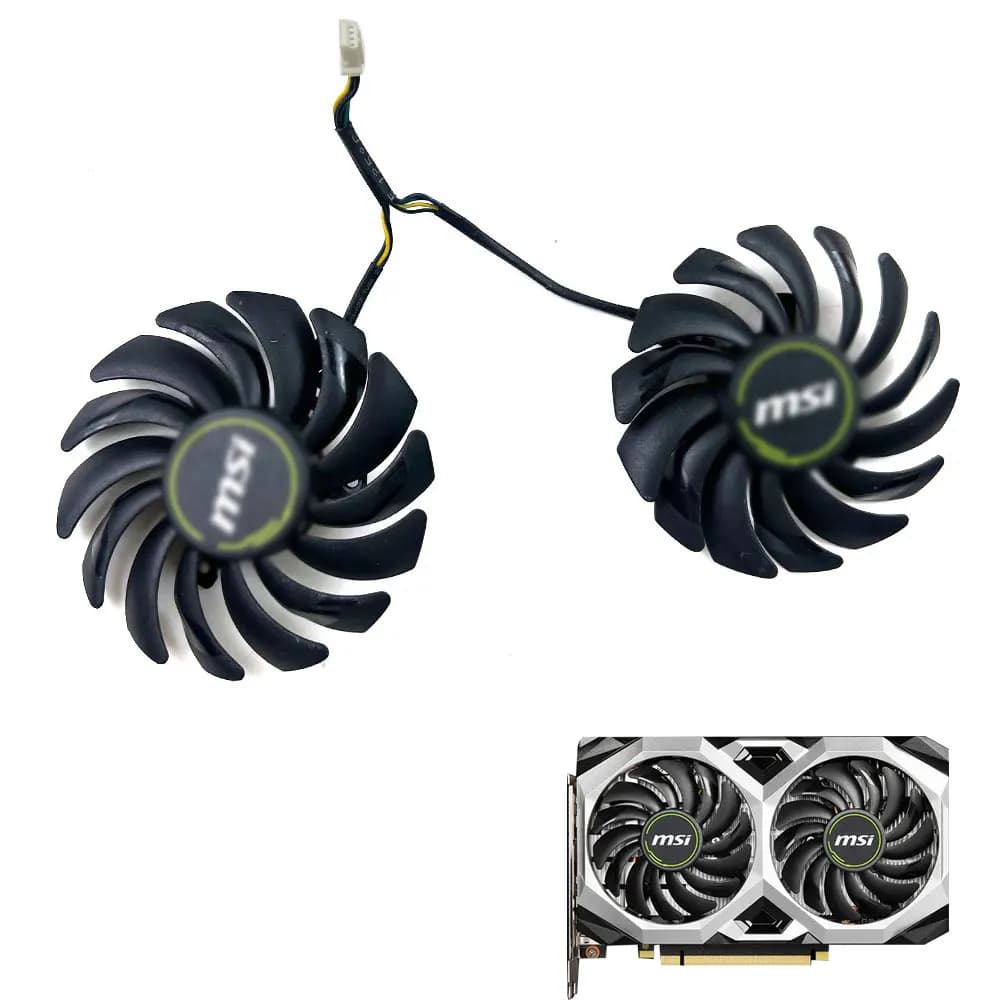 Replacement of graphics card fan For MSI GeForce GTX 1660 SUPER VENTUS XS OC video card fans 87mm 4pin PLD09210B12HH