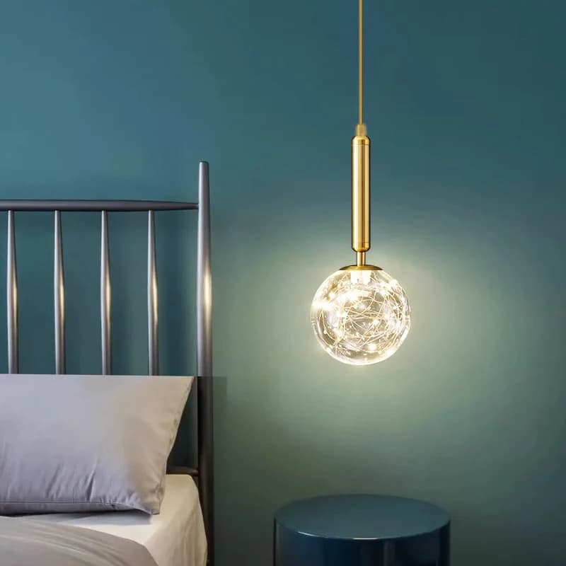 1 PC Home Decorations Modern Led Lights Bedroom Lamps Bedside Table Lamps Led Lamps Suspension lamp Interior lighting