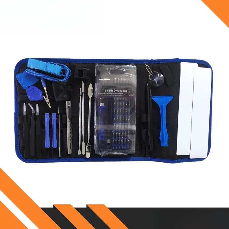 Set di cacciaviti manuali multifunzione 86 in 1 per riparazioni domestiche di iPhone e laptop
