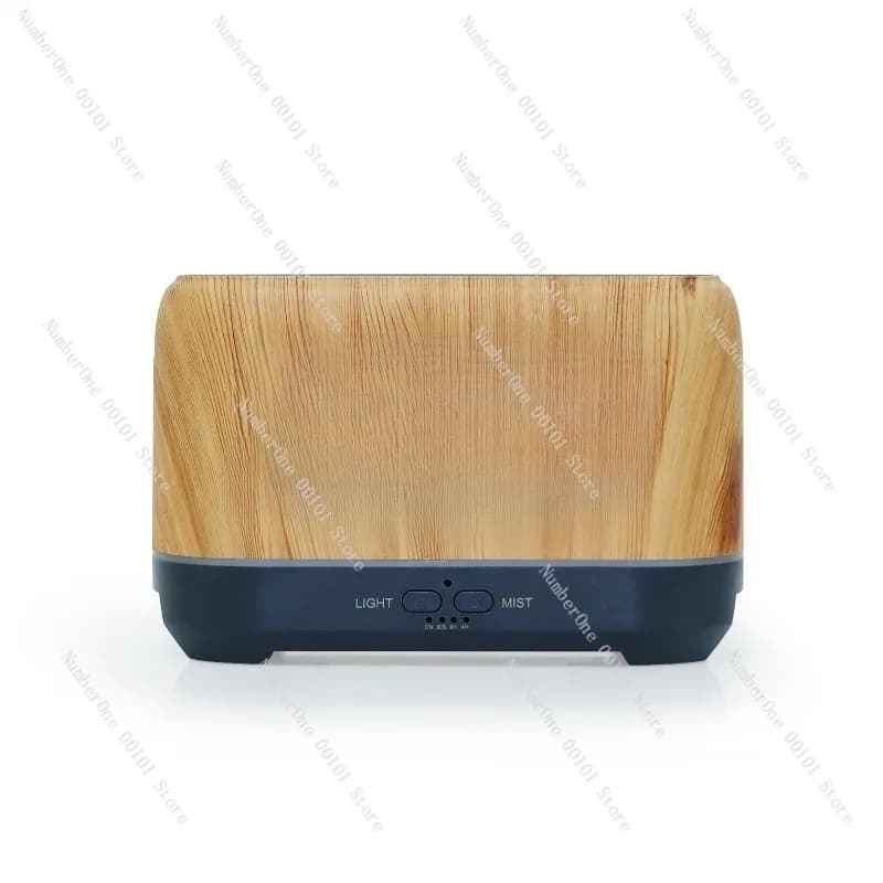 200ml Grano di Legno Fiamma Umidificatore Cavo di Grano Orecchio Design Diffusore di Olio Essenziale Spruzzatore di Aromaterapia Domestica con Luce A LED