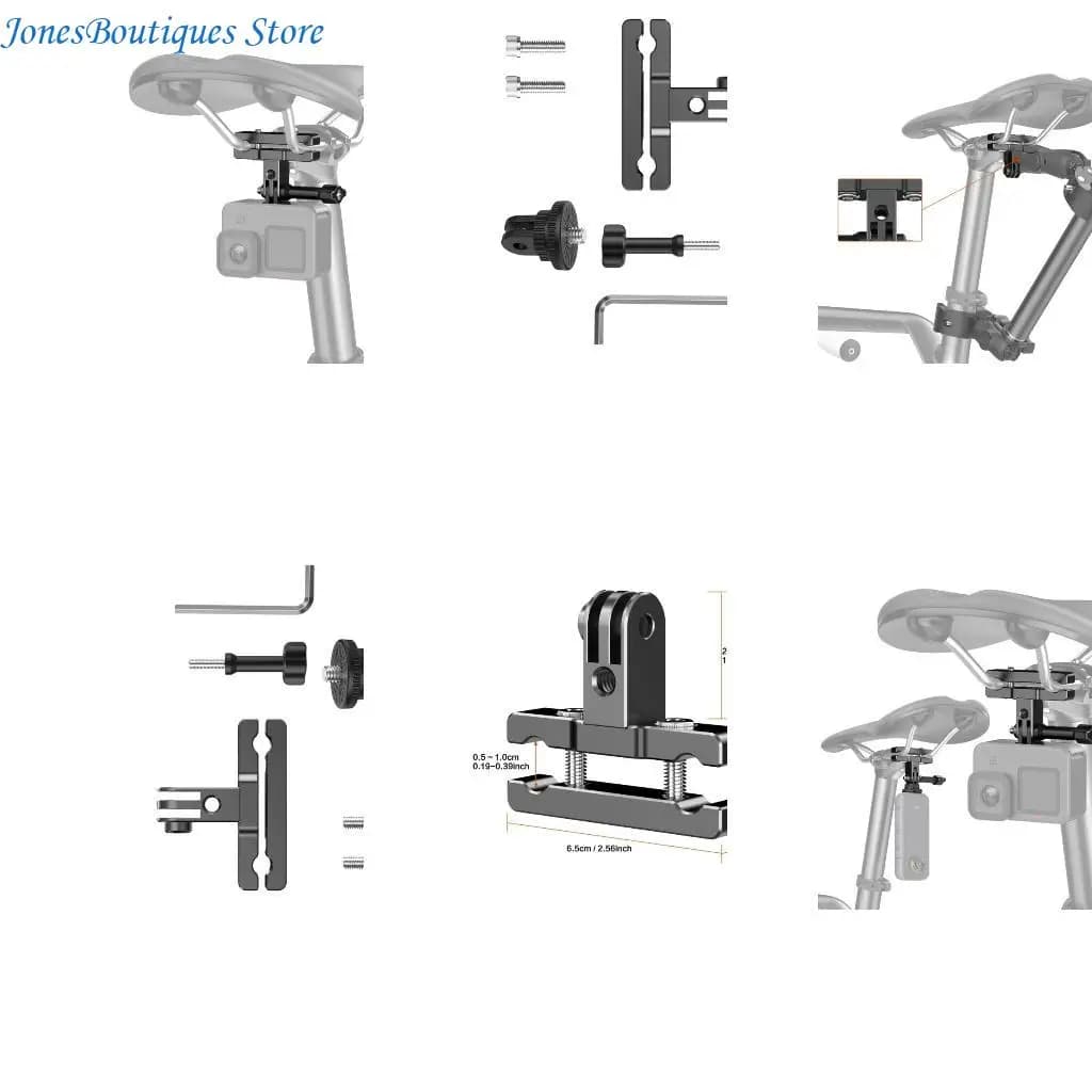Bike clamp for mountain biking alloy aluminum alloy for stable photographers w8ke