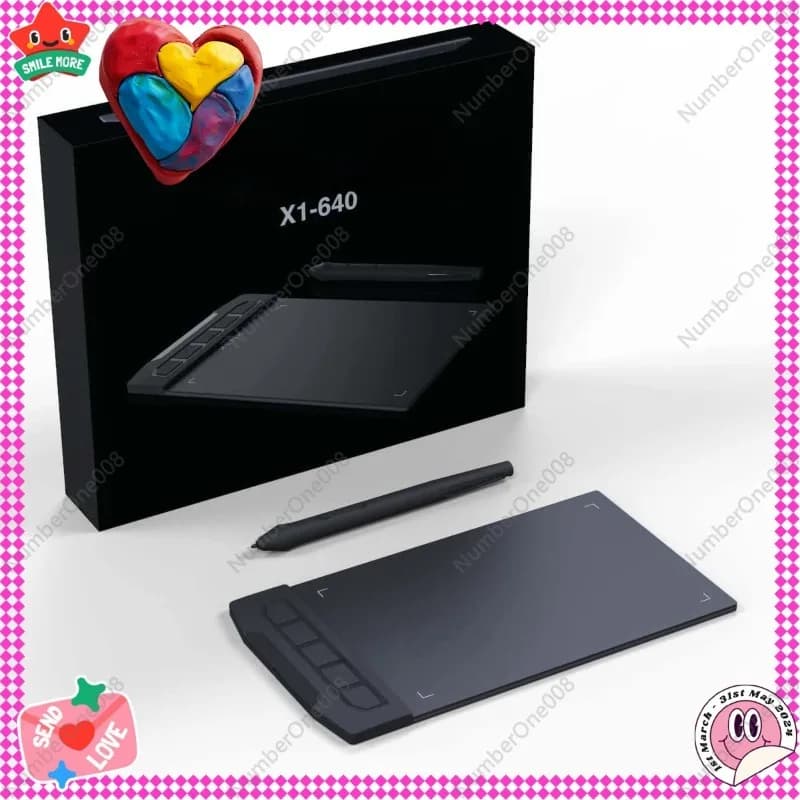 Tavoletta da disegno universale da 6x4 pollici per blocco note per schizzi per PC smartphone con penna