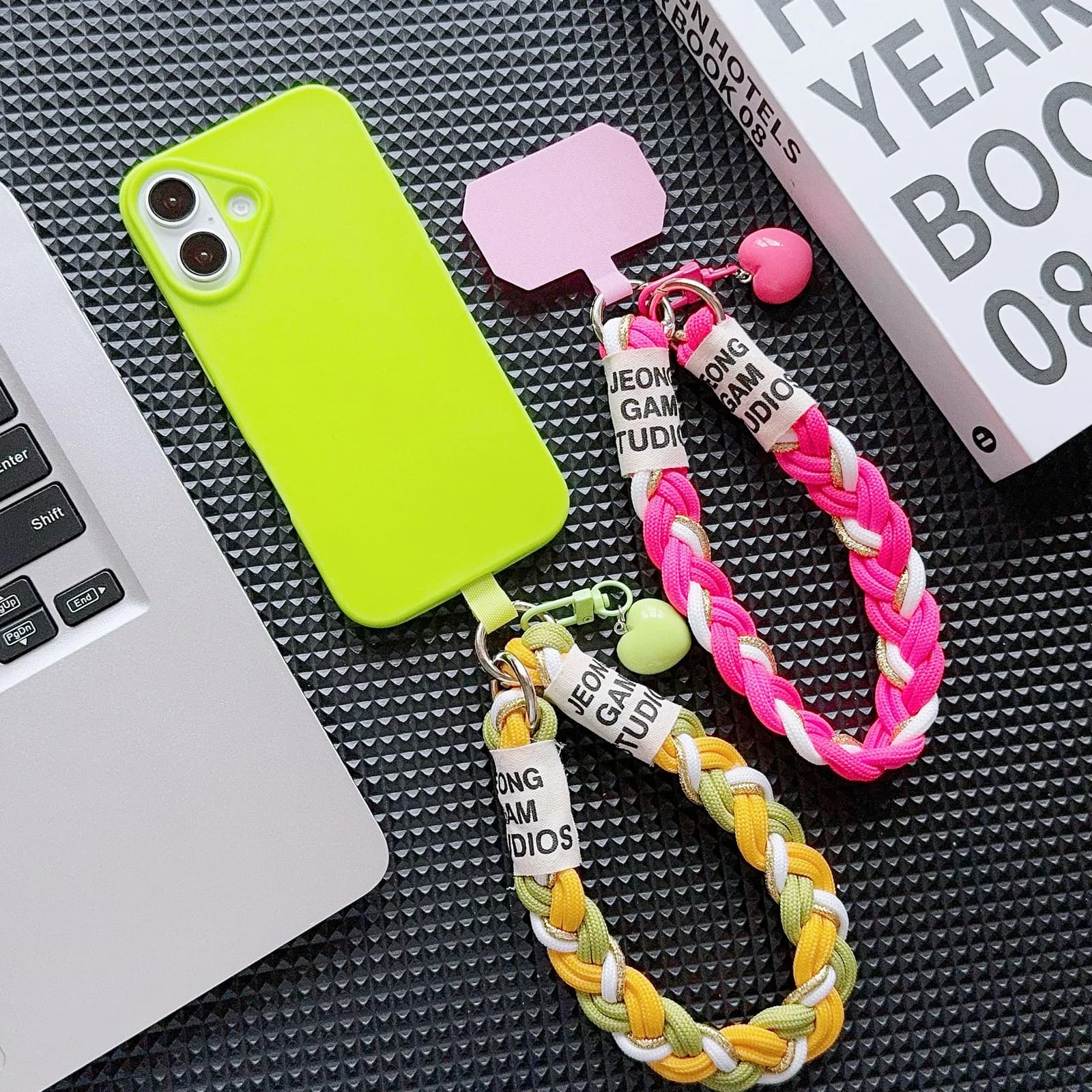 Newly updated thick and durable braided corda Universal mobile phone Corda multipurpose anti-loss to pull the hand