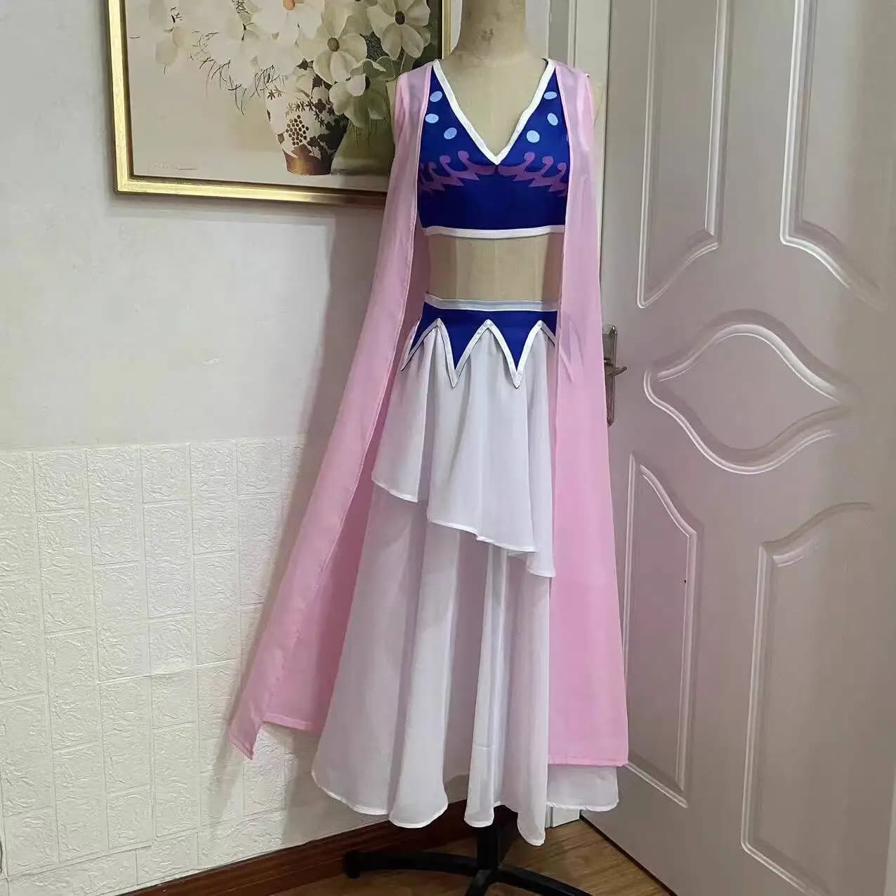 New cosplay costume with skirt and top choice for theme parties, custom made