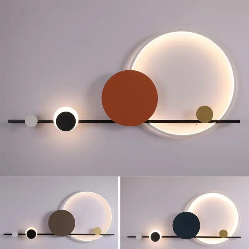 Lampada da parete di lusso minimalista nordica Camera da letto Comodino Luce Soggiorno Divano Sfondo Muro Atmosfera Illuminazione Creatività Decor